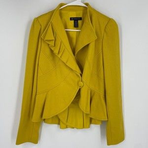INC International Concepts Yellow Blazer